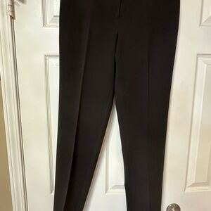 St John Knits nylon Mahogany brown pants.